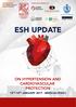 ESH UPDATE ON HYPERTENSION AND CARDIOVASCULAR PROTECTION 12 TH -14 TH JANUARY BRESCIA (ITALY)