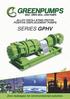 GREENPUMPS is specialised in the design and application for water treatment, pharmaceutical, chemical, petrochemical