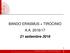 BANDO ERASMUS + TIROCINIO A.A. 2016/17 21 settembre 2016