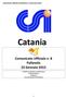 Catania. Comunicato Ufficiale n. 8 Pallavolo 22 Gennaio 2015