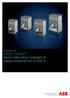 Catalogo tecnico SACE Tmax XT Nuovi interruttori scatolati di bassa tensione fino a 250 A