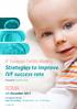 ROMA. 4 European Fertility Meeting: Strategies to improve IVF success rate. 1/2 December President: Ermanno Greco