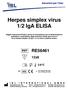 Herpes simplex virus 1/2 IgA ELISA
