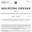 BOLLETTINO UFFICIALE