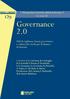 Governance 2.0. Stili di vigilanza, buona governance e cultura dei rischi per la finanza di domani. Alessandro Carretta, Paola Schwizer (a cura di)