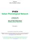 IPHEN Italian Phenological Network