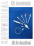 Kit epidurali e accessori Epidural Kits and accessories