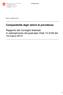 Comparabilità degli istituti di previdenza. Rapporto del Consiglio federale in adempimento del postulato Vitali del 19 marzo 2013