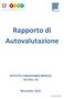 Rapporto di Autovalutazione