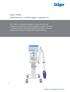 Evita V300 Ventilazione e monitoraggio respiratorio