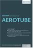 AEROTUBE. SIEGENIA Le novità per voi: