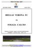 HELLAS VERONA FC FOGGIA CALCIO