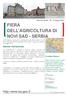 FIERA DELL'AGRICOLTURA DI NOVI SAD - SERBIA