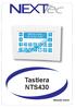Tastiera NTS430. Manuale utente