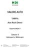 VALORE AUTO. TARIFFA Auto Rischi Diversi. Settore 4 Autocarri e Motocarri. Edizione 04/2017