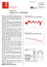 13 novembre INDICE GENERALE NIC Ottobre 2013-ottobre 2014, variazioni percentuali congiunturali