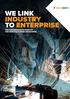 WE LINK INDUSTRY TO ENTERPRISE THE COMPREHENSIVE PRODUCT FOR MANUFACTURING OPERATIONS