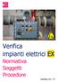 Verifica impianti elettrici EX. Normativa Soggetti Procedure. Certifico Srl - IT