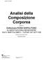 Analisi della Composizione Corporea