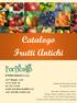 Catalogo Frutti Antichi