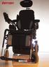 MARCUSJOY Carrozzina polifunzionale elettronica Electronic multi-purpose tilting wheelchair