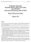 Evoluzione del pescato di gardon (Rutilus rutilus) nel Ceresio; anni (Documento all attenzione della SCISPP) Bruno Polli ed Erich Staub