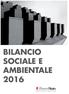 Il Bilancio sociale e ambientale 2016 in breve