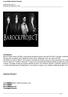 Introduzione. A pochi mesi dall'uscita di Detachment, nuovo album in studio, Luca Zabbini, leader del gruppo, fa il p BAROCK PROJECT