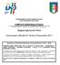 Comunicato Ufficiale N 35 del 2 Novembre 2017