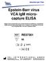 Epstein-Barr virus VCA IgM microcapture