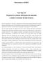 Nota tecnica n. 01/2011 Lido diga sud Proposta di variazione della quota del caposaldo e relativa correzione dei dati di marea