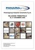 Panariagroup Industrie Ceramiche S.p.A. RELAZIONE TRIMESTRALE AL 31 DICEMBRE 2005