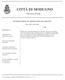 CITTÀ DI MODUGNO DETERMINAZIONE DEL RESPONSABILE DEL SERVIZIO REG. GEN. N. 411 / Copia