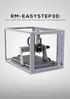 RM-EASYSTEP3D CNC DESKTOP ROUTER FOR MILLING AND ENGRAVING