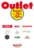 Outlet. Sconti. dal 10% al 50%