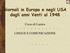 Giornali in Europa e negli USA dagli anni Venti al 1948