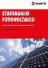 STAFFAGGIO FOTOVOLTAICO