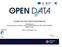 Il progetto Open Data e l'agenda Digitale Regionale