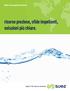 Water Technologies & Solutions. risorse preziose, sfide impellenti, soluzioni più chiare.