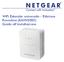 WiFi Extender universale - Edizione Powerline (XAVN2001) Guida all installazione