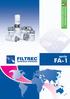 FILTRAZIONE IDRAULICA HYDRAULIC FILTRATION