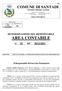 AREA CONTABILE AREA CONTABILE DETERMINAZIONE DEL RESPONSABILE. n. 82 del 30/12/2014 AREA FINANZIARIA - ATTRIBUZIONE RESPONSABILI DEL PROCEDIMENTO