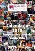 I.R. Calendario Cooperativa Sociale Santa Rita