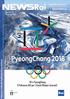 -30 a PyeongChang Il Palinsesto RAI per i Giochi Olimpici Invernali