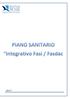 PIANO SANITARIO Integrativo Fasi / Fasdac