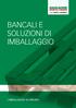 BANCALI E SOLUZIONI DI IMBALLAGGIO