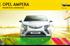 OPEL AMPERA. Manuale di uso e manutenzione