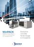 Evoluzione WinPACK Refrigeratori d acqua e pompe di concreta calore in R410A ad alta efficienza fra tecnologia con condensazione ad aria e innovazione