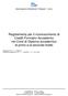 Regolamento per il riconoscimento di Crediti Formativi Accademici nei Corsi di Diploma accademico di primo e di secondo livello