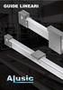 GUIDE LINEARI LINEAR GUIDES